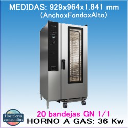 HORNO A GAS FAGOR CPW-201-G NG R SW S T